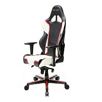 кресло геймерское dxracer racing черно-бело-красное в Кемерово