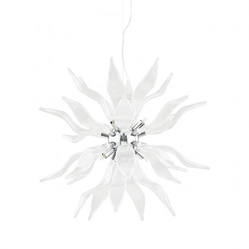 подвесной светильник ideal lux leaves sp8 bianco в Кемерово
