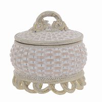 ваза adriana с крышкой бежевого цвета в Кемерово