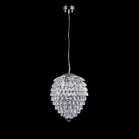 подвесной светильник crystal lux charme sp2+2 led chrome/transparent в Кемерово