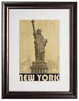 постер с паспарту в раме new york в Кемерово