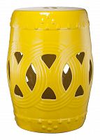 керамический столик-табурет fence stool yellow в Кемерово