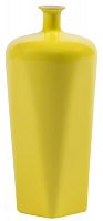 ваза керамическая обьъемная с узким горлышком 33 см lemon желтая в Кемерово