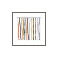 постер beige strips разноцветный в Кемерово