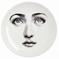 тарелка пьеро форназетти silver faces large в Кемерово