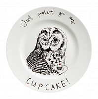 тарелка owl protect you my cup cake в Кемерово