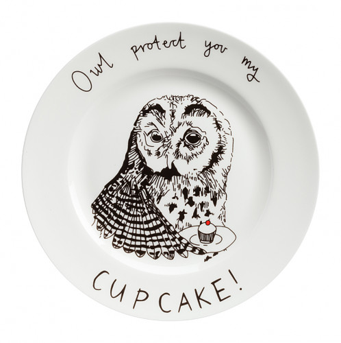 тарелка owl protect you my cup cake в Кемерово