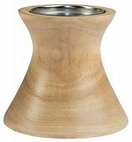 подсвечник деревянный изогнутый forest dress, 14 см в Кемерово