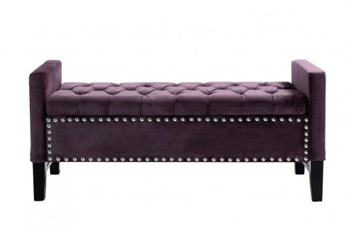 банкетка lora открывающаяся фиолетовая в Кемерово