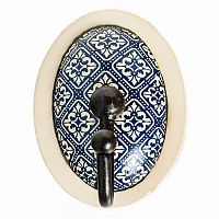 настенный крючок wood hooks голубой в Кемерово