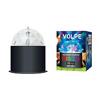 светодиодный светильник-проектор (09840) volpe disco uli-q302 03w/rgb black в Кемерово