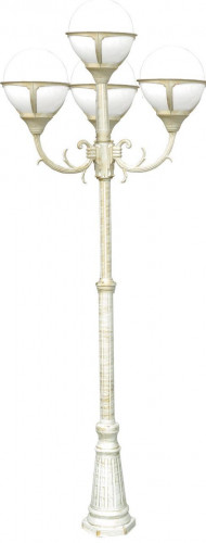 садово-парковый светильник arte lamp monaco a1497pa-4wg в Кемерово