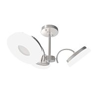 потолочная светодиодная люстра idlamp frittelle 107/3pf-ledwhitechrome в Кемерово