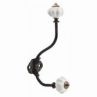 настенный декоративный крючок knobs белый в Кемерово