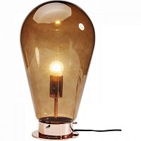 лампа настольная bulb коричневая в Кемерово