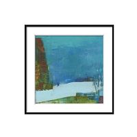 постер winter river синий в Кемерово