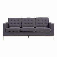 диван florence knoll sofa прямой серый в Кемерово