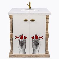 тумба с раковиной океан снег fornasetti в Кемерово