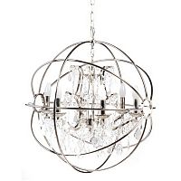 люстра foucault's orb crystal (64*64*64) серебро в Кемерово