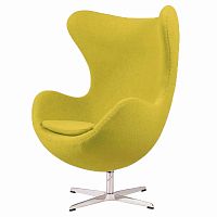 кресло egg chair оливковое в Кемерово