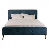 кровать двуспальная 160х200 бирюзовая button tufted в Кемерово