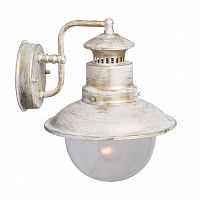 уличный настенный светильник arte lamp amsterdam a1523al-1wg в Кемерово