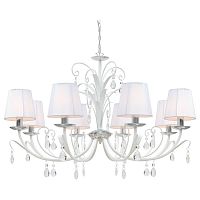 подвесная люстра arte lamp romana snow a1743lm-8wh в Кемерово