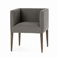 кресло penelope dining chair серое в Кемерово