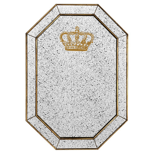 зеркало состаренное восьмиугольное с короной crown в Кемерово