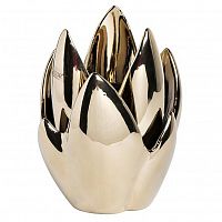 подсвечник золотой 13x13x19.5 см в Кемерово