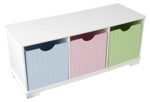 скамья kidkraft storage bench pastel (14565) в Кемерово