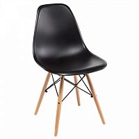 стул деревянный eames pc-015 black в Кемерово