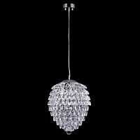 подвесной светильник crystal lux charme sp3+3 led chrome/transparent в Кемерово