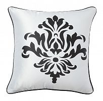 подушка с геральдическими лилиями fleur de lys ii white в Кемерово