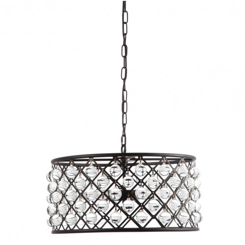 люстра cassiel чёрная, прозрачная в Кемерово