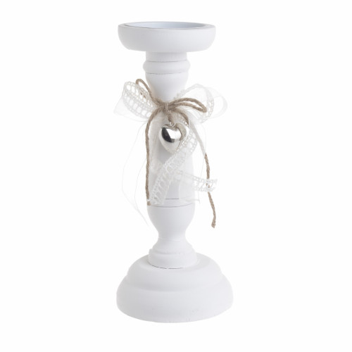 подсвечник белый фигурный, 23 см в Кемерово