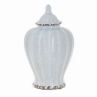 ваза abby с крышкой белого цвета в Кемерово