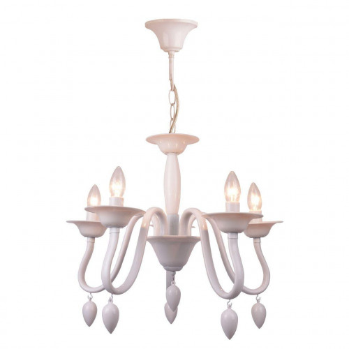 подвесная люстра toplight martina tl7310d-05wh в Кемерово