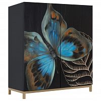 комод butterfly черный в Кемерово