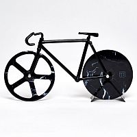 нож для пиццы из нержавеющей стали the fixie, черный мрамор в Кемерово