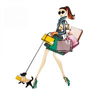 декоративное настенное панно fashion girl в Кемерово