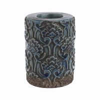 подсвечник керамический зеленый creol, 12 см в Кемерово