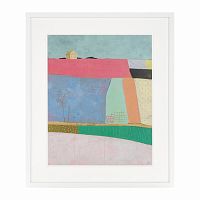 постер patchwork fields разноцветный в Кемерово