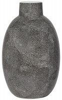 ваза керамическая с широким горлышком 16х26 см anaconda серая в Кемерово