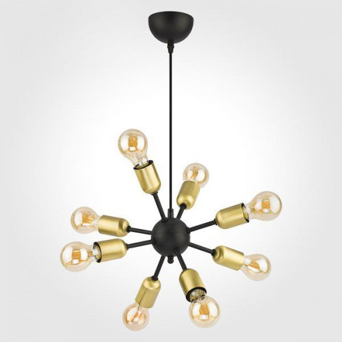 подвесная люстра tk lighting 1468 estrella black в Кемерово