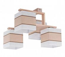 потолочная люстра tk lighting 562 lea white 4 в Кемерово