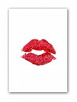 постер kiss а3 (красный) в Кемерово