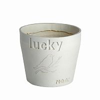 цветочный горшок lucky белый в Кемерово