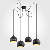 подвесная люстра tk lighting 2221 yoda black orbit в Кемерово