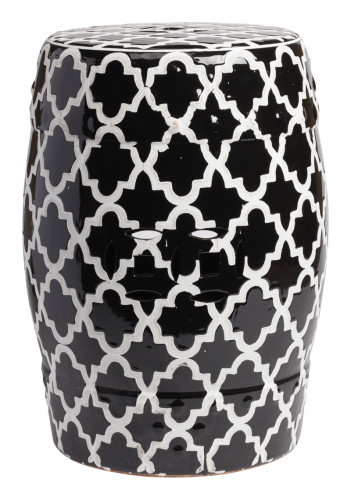 керамический столик-табурет istanbul stool black в Кемерово